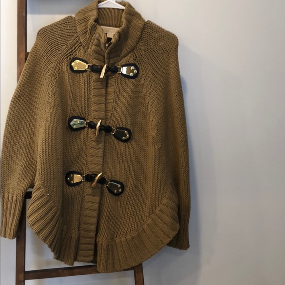 Michael Kors poncho.